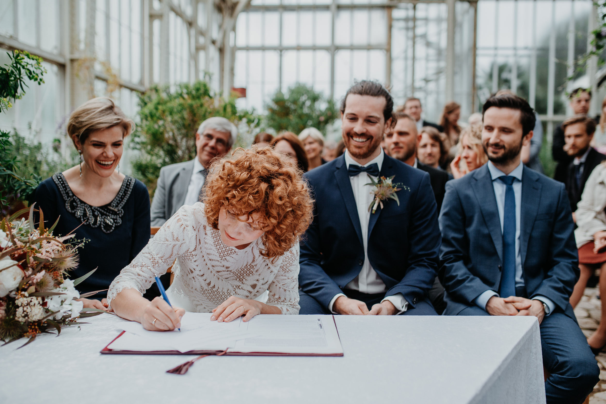Herr von Lux Hochzeitsfotograf Potsdam Hochzeit Botanischer Garten Berlin