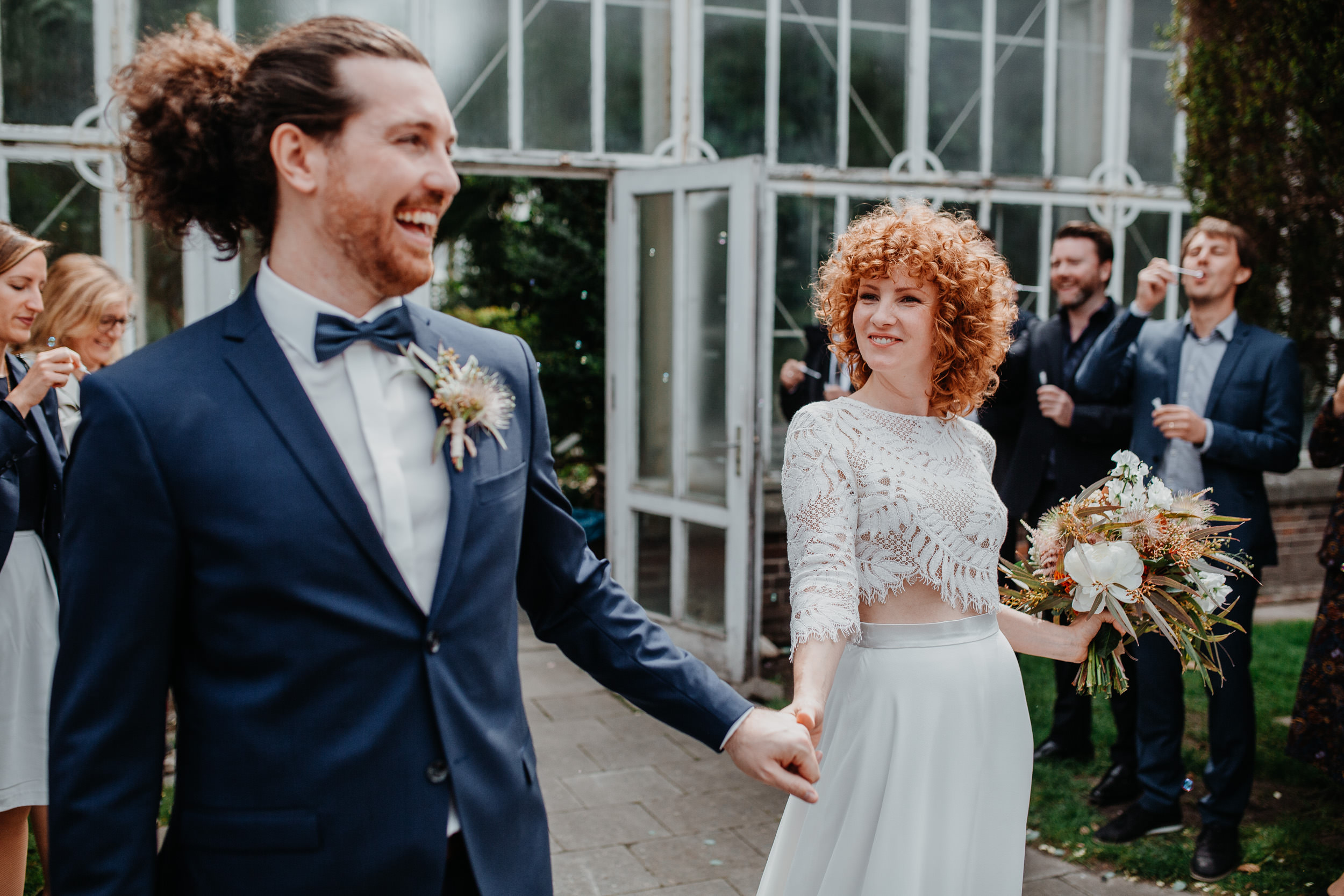 Herr von Lux Hochzeitsfotograf Potsdam Hochzeit Botanischer Garten Berlin