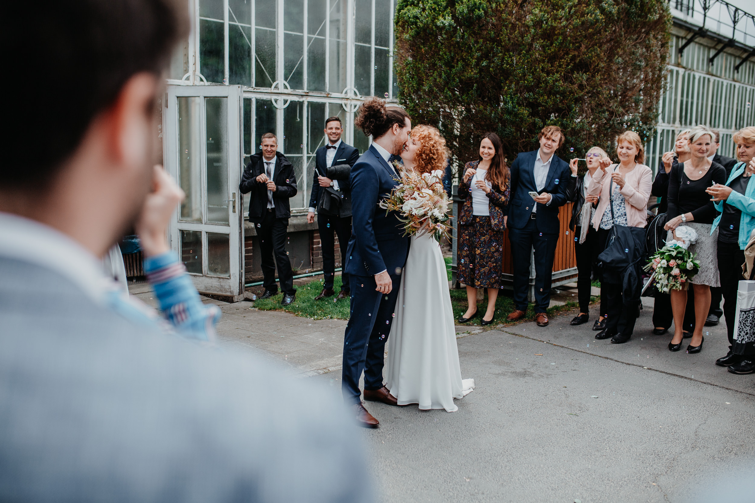 Herr von Lux Hochzeitsfotograf Potsdam Hochzeit Botanischer Garten Berlin