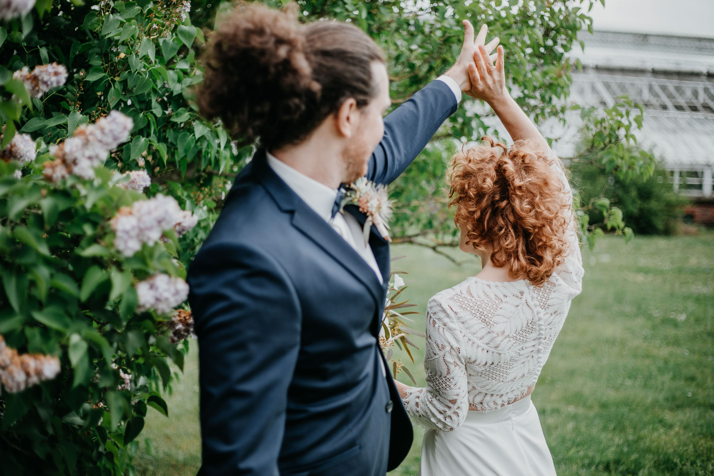 Herr von Lux Hochzeitsfotograf Potsdam Hochzeit Botanischer Garten Berlin