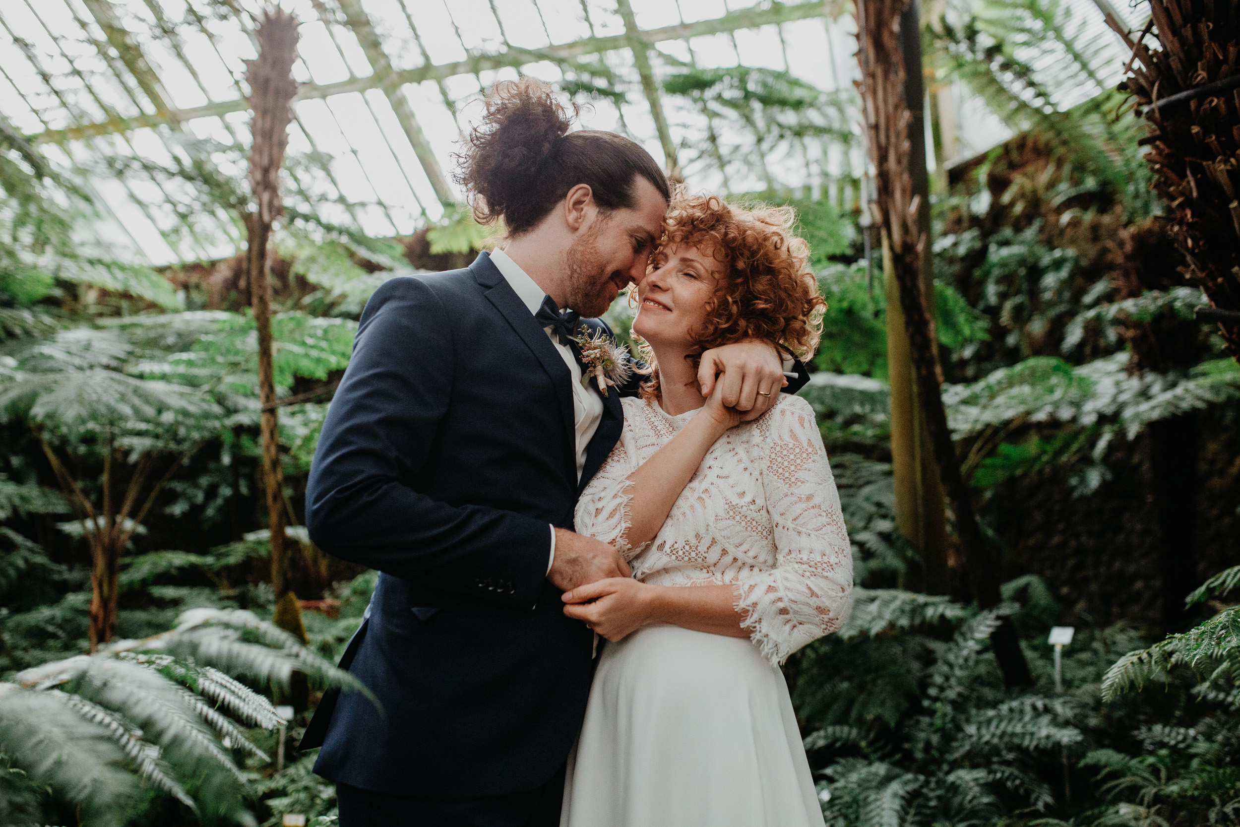 Herr von Lux Hochzeitsfotograf Berlin Hochzeit Botanischer Garten Berlin