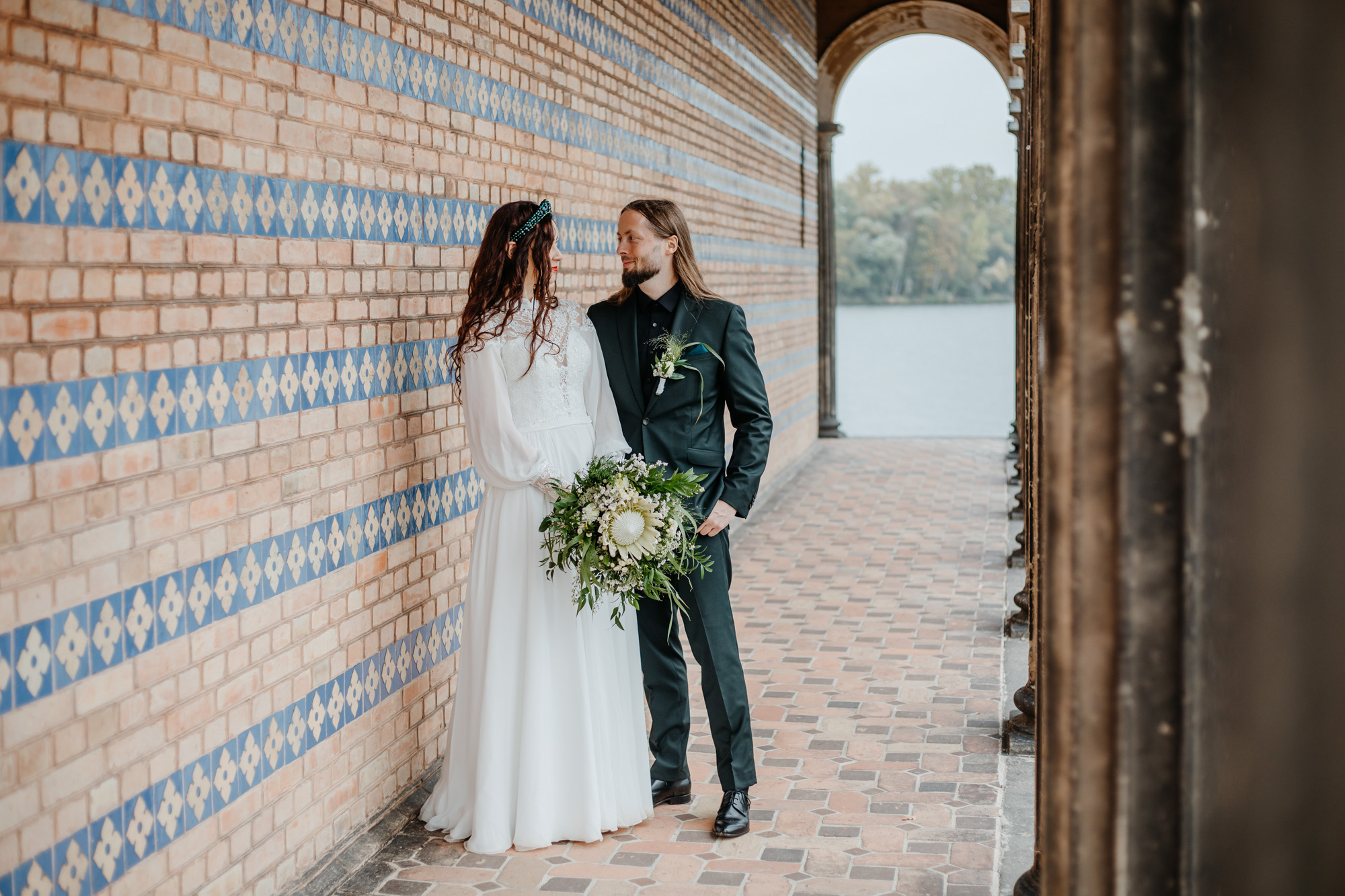 Herr von Lux Hochzeitsfotograf Potsdam Hochzeitsfotos Heilandskirche Sacrow