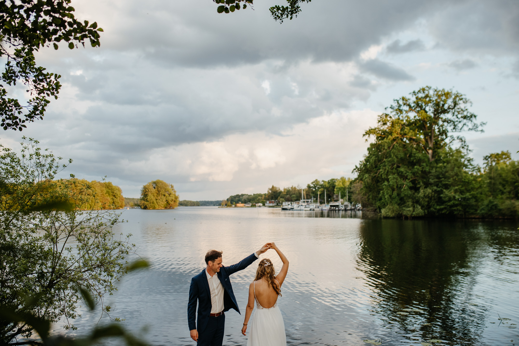 Herr von Lux Hochzeitsfotograf Potsdam Hochzeit Gästehaus am Lehnitzsee